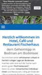Mobile Screenshot of hotel-fischerhaus.de